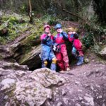 Family caving, Goatchurch, the Mendips