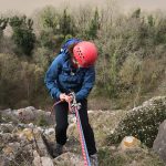 Abseiling Wye Valley