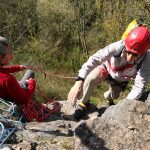 Developing outdoor climbing skills