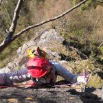 Climbing at Wye Valley