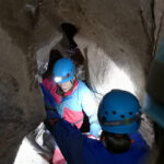 Teamwork - caving in Goatchurch Cavern